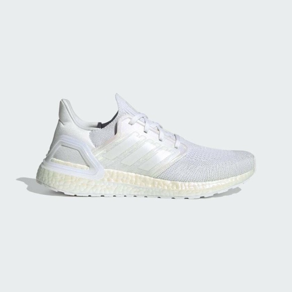 Adidas UltraBoost 20 Low Mens Running Shoes White FW8721 NEW Multi Sz